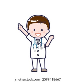 This is an illustration of a man's "doctor".