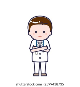 This is an illustration of a man's "doctor".
