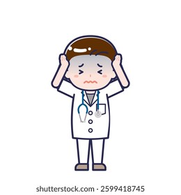 This is an illustration of a man's "doctor".