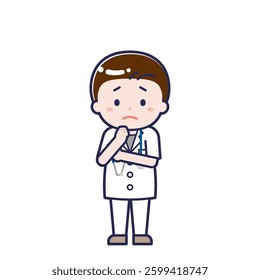 This is an illustration of a man's "doctor".