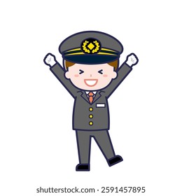 This is an illustration of a man's "driver".