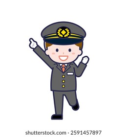This is an illustration of a man's "driver".
