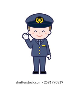 This is an illustration of a man's "driver".
