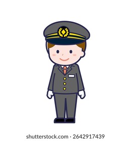 This is an illustration of a man's "Driver".