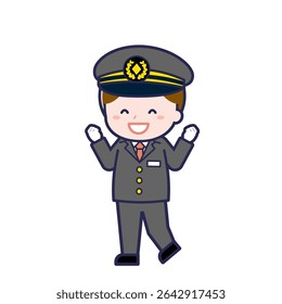 This is an illustration of a man's "Driver".