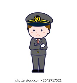 This is an illustration of a man's "Driver".