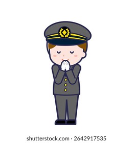 This is an illustration of a man's "Driver".