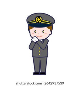 This is an illustration of a man's "Driver".