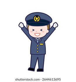 This is an illustration of a man's "Driver".