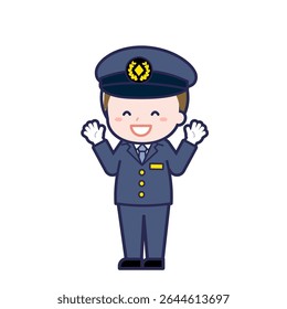 This is an illustration of a man's "Driver".
