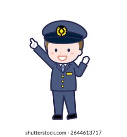 This is an illustration of a man's "Driver".