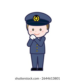 This is an illustration of a man's "Driver".