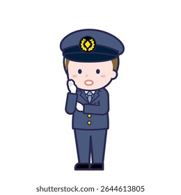 This is an illustration of a man's "Driver".
