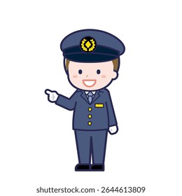 This is an illustration of a man's "Driver".