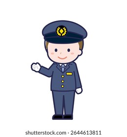 This is an illustration of a man's "Driver".