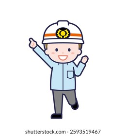 This is an illustration of a man's "emergency personnel".