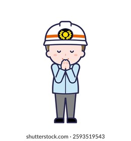 This is an illustration of a man's "emergency personnel".
