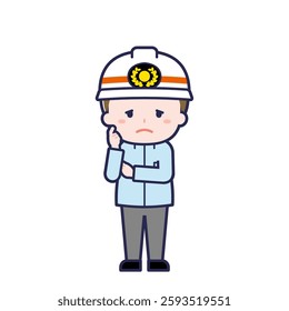 This is an illustration of a man's "emergency personnel".