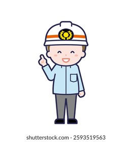 This is an illustration of a man's "emergency personnel".