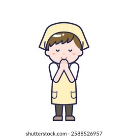 This is an illustration of a man's "housekeeper".
