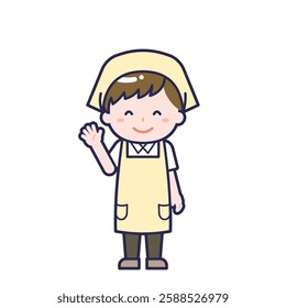 This is an illustration of a man's "housekeeper".