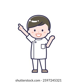 This is an illustration of a man's "nurse".