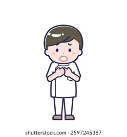 This is an illustration of a man's "nurse".