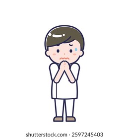 This is an illustration of a man's "nurse".