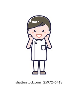 This is an illustration of a man's "nurse".