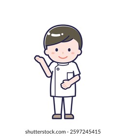 This is an illustration of a man's "nurse".