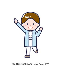 This is an illustration of a man's "nurse".