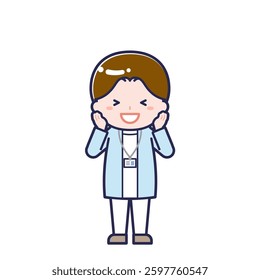 This is an illustration of a man's "nurse".