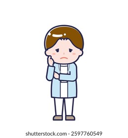 This is an illustration of a man's "nurse".