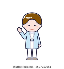 This is an illustration of a man's "nurse".