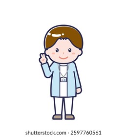 This is an illustration of a man's "nurse".