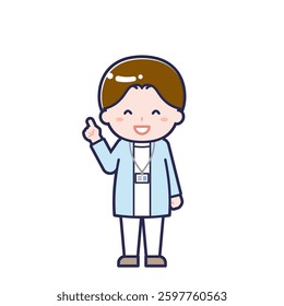 This is an illustration of a man's "nurse".