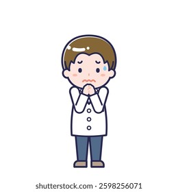 This is an illustration of a man's "pharmacist".