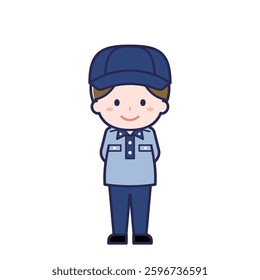 This is an illustration of a man's "postman".