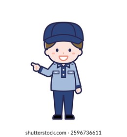 This is an illustration of a man's "postman".