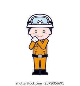This is an illustration of a man's "rescue team".