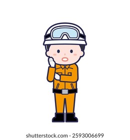 This is an illustration of a man's "rescue team".