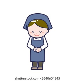 This is an illustration of a man's "staff".