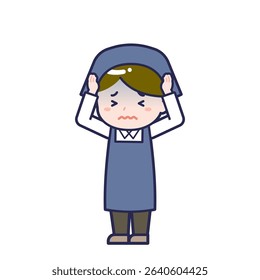 This is an illustration of a man's "staff".