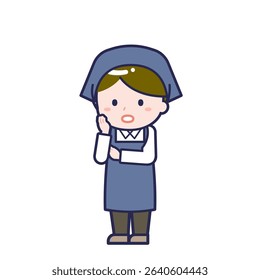 This is an illustration of a man's "staff".