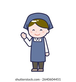 This is an illustration of a man's "staff".