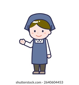 This is an illustration of a man's "staff".