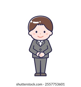 This is an illustration of a man's "suit".