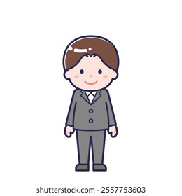 This is an illustration of a man's "suit".