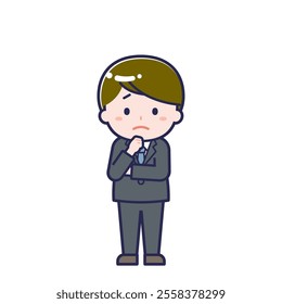 This is an illustration of a man's "suit".