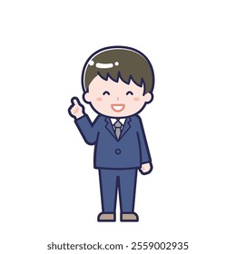 This is an illustration of a man's "suit".